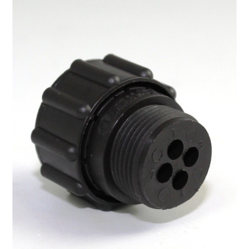 CONNETTORE VOLANTE CPC 1 AMP 4 POLI 182647-1 