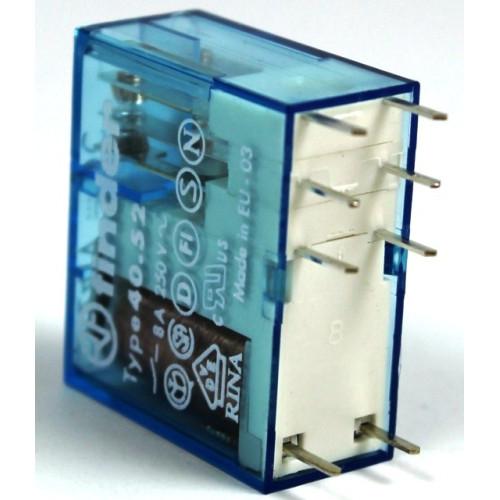 RELE' BIPOLARE 12V 8A FINDER MOD. 40.52.9.012