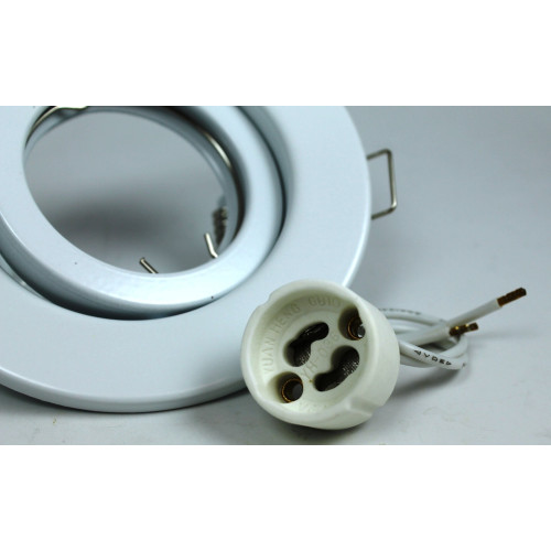 SUPPORTO PER LAMPADA A LED COLORE CORPO BIANCO