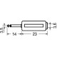 ADATTATORE DA SPINA 3,5 MONO A PRESA 3,5 STEREO