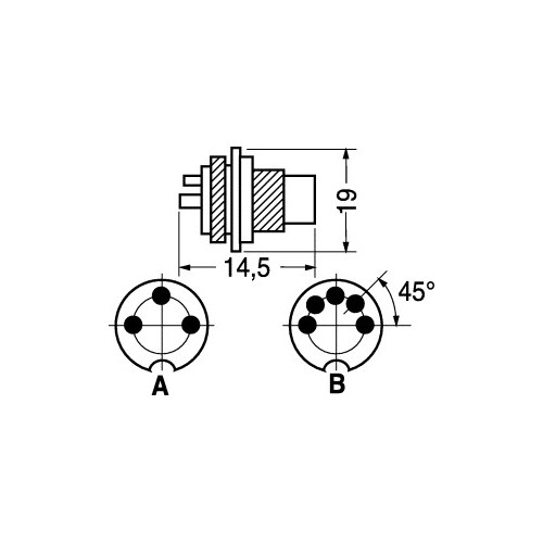 SPINE SCHERMATE DIN - 3 POLI