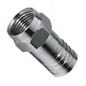 spina f a crimpare per cavo  6,8mm