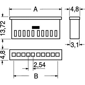CONNETTORE MODU II SIL FEMMINA VOLANTE 12 POLI 2