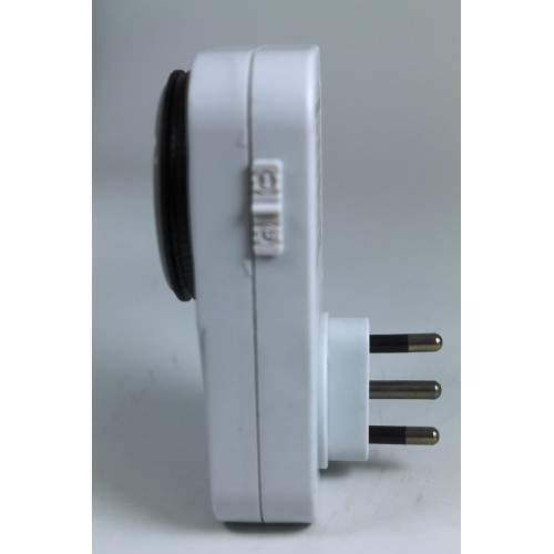 TIMER SETTIMANALE CON SPINA ITALIANA E PRESA BIPASSO 10/16A