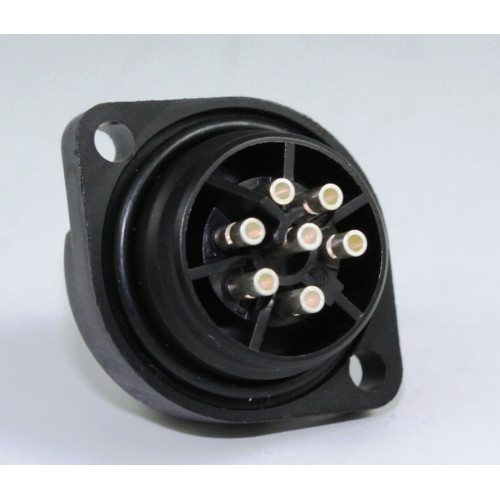 CONNETTORE DA PANNELLO MASCHIO 6P+T 93232610 HIRSCHMANN