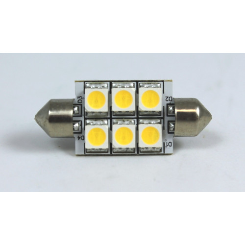 LAMPADA FESTOON A LED - ALIMENTAZIONE DA 10V A 30V 