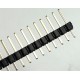 Connettore Stripline 40 Poli Fila Singola Dritto Sezionabile