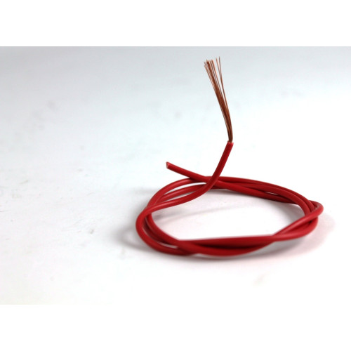  FILO ELETTRICO PER CABLAGGIO  1x0,50 MMQ - ROSSO