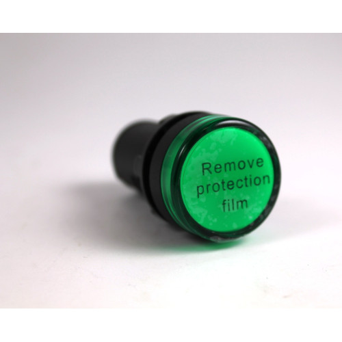 SEGNALATORE LUMINOSO A LED 220VAC COLORE VERDE