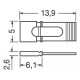 PONTICELLO DI CORTO CIRCUITO PER STRIP LINE