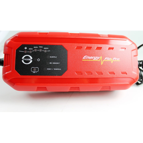 CARICABATTERIE PER BATTERIE AL PIOMBO 12V CON CAPACITA' COMPRESA TRA 14A/H E 150A/H