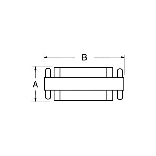 ADATTATORE MINIATURIZZATO PER CONNETTORI A VASCHETTA