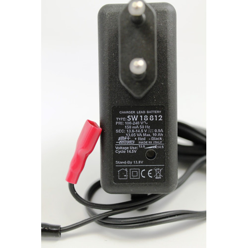 CARICABATTERIE AL PIOMBO PER BATTERIE 12V E CAPACITA' COMPRESA TRA 6A/H E 12A/H