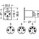 SPINE PER MICROFONO TIPO STANDARD - 3 POLI