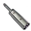 adattatore da spina xlr a spina jack 6,3 mono