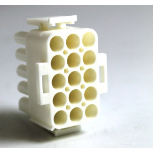 CONNETTORE MASCHIO VOLANTE 15 POLI MATE N LOK MARCA AMP 2