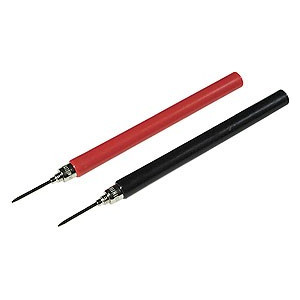 COPPIA  PUNTALI ROSSO/NERO