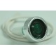 SEGNALATORE LUMINOSO 12V COLORE VERDE - STAGNO