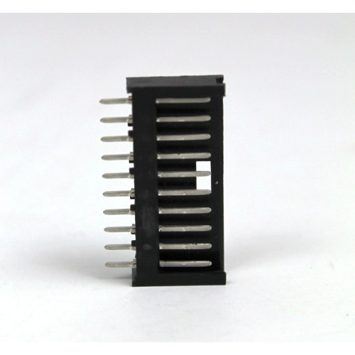 CONNETTORE SIL MASCHIO DA CIRCUITO STAMPATO 10 POLI - AMP MODU II 280374-1