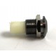 PORTALED METALLICO CONICO BRUNITO PER LED DA 5MM DI DIAMETRO