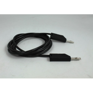 CAVO CONNETTORIZZATO DA LABORATORIO - LUNGHEZZA 150 CM - MLN150 HIRSCHMANN - NERO