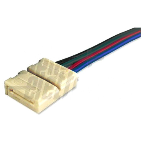 CONNETTORE PER NASTRI LED RGB - 10 PZ.