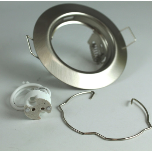 GHIERA DI FISSAGGIO FARETTI - ACCIAIO INOX SATINATO 