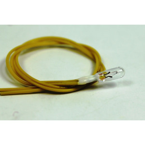 LAMPADA MICRO 12V 40MA  DIAMETRO 4 MM CON FILO