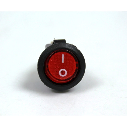 DEVIATORE UNIPOLARE A BILANCERE COLORE ROSSO