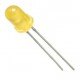 LED GIALLO  CILINDRICO A FASCIO DIFFUSO Ø 5 MM