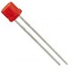 LED ROSSO PIATTO  A FASCIO DIFFUSO Ã˜ 5 MM