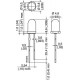 LED EMETTITORE ALL''INFRAROSSO Ø 5 MM