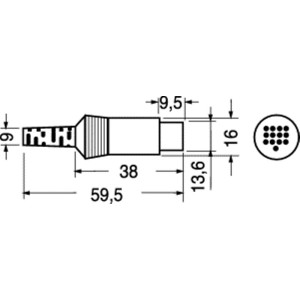 SPINA DIN 13 POLI  2