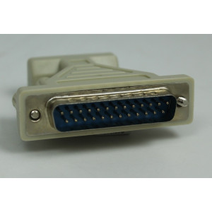 ADATTATORE SUB-D 9 POLI MASCHIO / 25 POLI MASCHIO