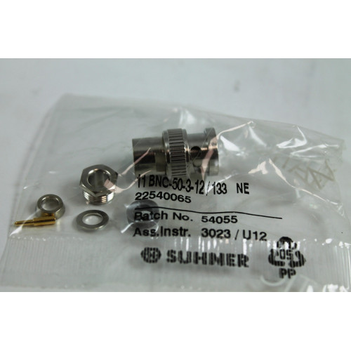 CONNETTORE COASSIALE MASCHIO VOLANTE 11BNC-50-3-12 SUHNER