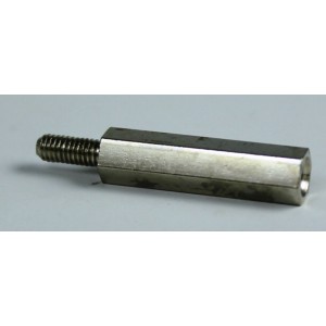 Distanziatore Metallico Filettato Maschio-Femmina Altezza 25mm