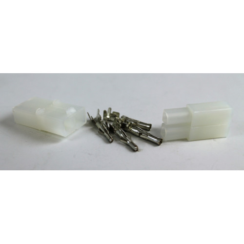 CONNETTORE MASCHIO FEMMINA 2 POLI 6,2MMQ  (COPPIA)