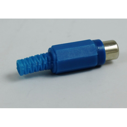 PRESA RCA BLU CON GUIDACAVO