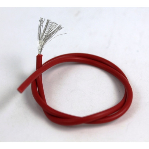 CAVO PER PUNTALI 0,50 MMQ - COLORE ROSSO