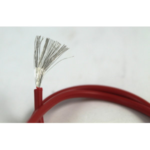 CAVO PER PUNTALI 0,50 MMQ - COLORE ROSSO 2