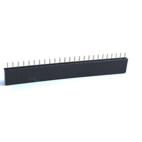 CONNETTORE STRIP LINE 25 POLI FILA SINGOLA TERMINALI DRITTI