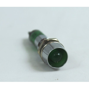 SEGNALATORE LUMINOSO A LED 12V COLORE VERDE