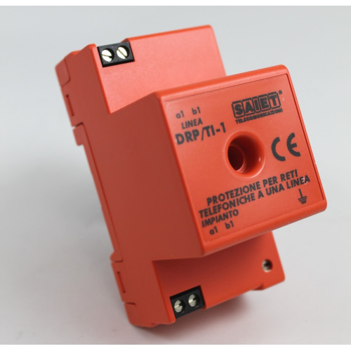 PROTEZIONE PER UNA LINEA TELEFONICA MARCA SAIET DRP-TI1