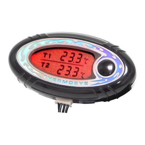 REVOLTEC TERMOMETRO LCD CON DOPPIO SENSORE DELLA TEMPERATURA