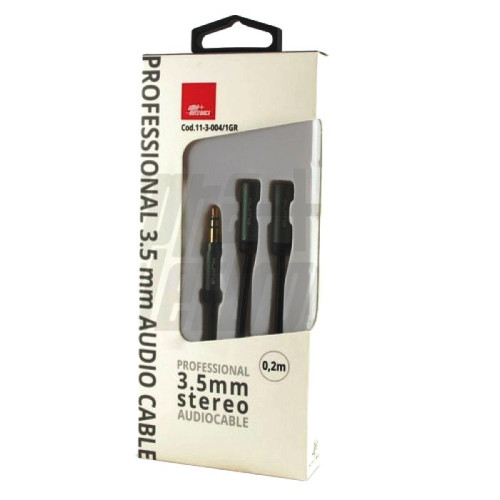 CAVO ADATTATORE MASCHIO 3,5MM/2 X FEMMINA 3,5MM