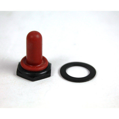 CAPPUCCIO STAGNO PER DEVIATORE A LEVETTA MARCA APEM U1024-6 - ROSSO