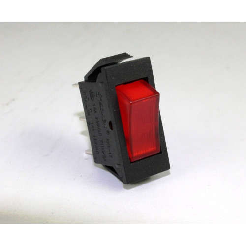 DEVIATORE A BILANCERE COLORE TASTO ROSSO LUMINOSO