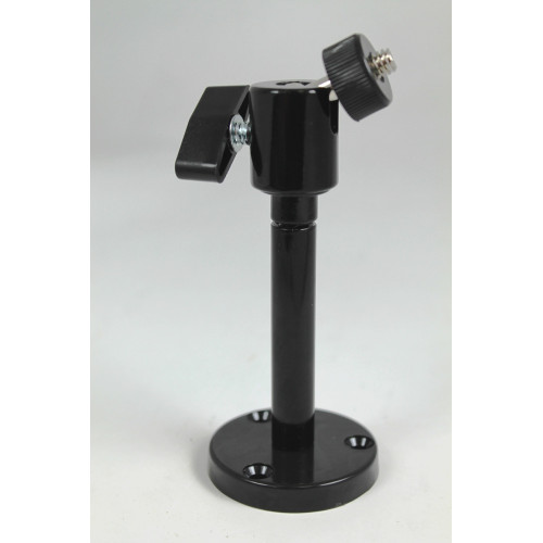 STAFFA CON SNODO PER TELECAMERE COLORE NERO