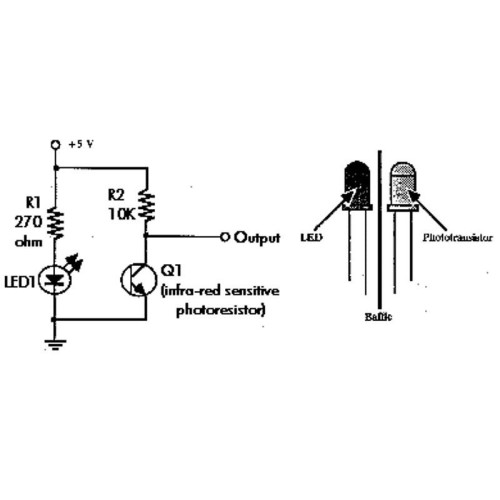 LED INFRAROSSI TX+RX