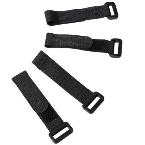 FASCETTE IN VELCRO SET 10 PZ.COLORE NERO